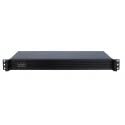 Inter-Tech IPC-K-126L carcasa de ordenador Estante Negro - Caja de ordenador (Estante, Servidor, Acero, Mini-ITX, Negro, 1U)