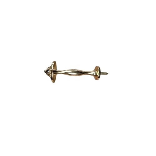 SOJAM Lot de 50 x Porte Embrasse Style Louis XV Laitonné Idéal PRO ou revendeur, laiton, Compact
