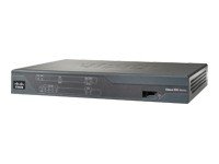 Cisco 886 ADSL2+ Ethernet Negro - Wireless routers (10/100Base-T(X), Ethernet (RJ-45), ADSL2+, G.993.2, G.992.1, G.992.3, G.992.5, G.994.1, G.922.3, EIGRP, HSRP, SNMPv3, IGMPv3)