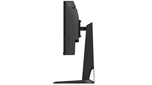 Lenovo G34w-30 - Monitor Gaming Curvo con EyeSafe, 34'' UWQHD (VA, 170Hz (OD), 0.5ms MPRT, HDMI+DP, Cable DP, FreeSync, Altavoces) Ajuste de inclinación/altura - Negro