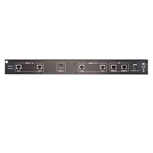 Lindy 38116 divisor de video HDMI - Splitter de vídeo (HDMI, Cat6, 3840 x 2160 Pixeles, Negro, 100 m, 1080p)