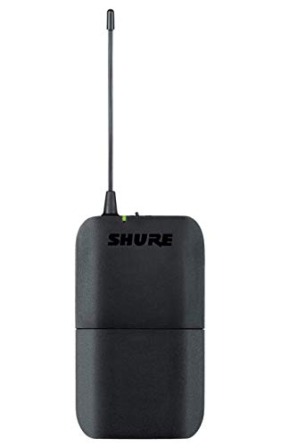 Micrófono inalámbrico Shure BLX1288/P31 - Adecuado para iglesias, karaoke, escenarios y voces - Batería de 14 horas, alcance de 100m - micrófonos de mano y diadema, receptor de doble canal - Banda S8