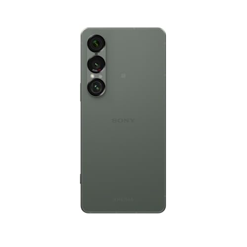 Sony Xperia 1 VII 6.5" 19.5:9 FHD+ HDR OLED, 120Hz, Lente Triple, 3.5 mm Audio Jack, Android 14, SIM Libre, 12GB RAM, 256GB Almacenamiento, Protección IP65/68, Dual SIM Hybrid, Verde Musgo