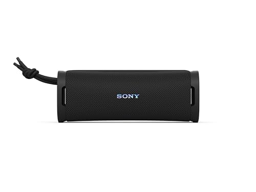 Sony ULT Field 1 Altavoz inalámbrico Bluetooth portátil con ULT Power Sound, Ultimate Deep Bass, IP67, Resistente a los Golpes, 12H de batería, Llamadas nítidas, Negro