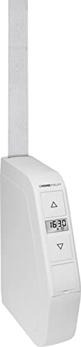 HOMEPILOT - Enrollador cinta RolloTron Premium Montaje superficial mini | Control cómodo persianas. Accesorio persianas Smart Home - ¡instalación posterior! Capacidad carga: 30 kg