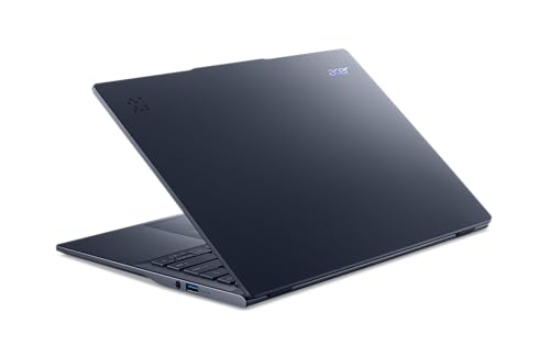 Acer Swift 14 AI SF14-51- Ordenador Portátil 14" WUXGA + OLED (Intel Core Ultra 7 258V, 32 GB RAM DDR5, 1024 GB SSD, Intel ARC Graphics, Windows 11 Home) Azul- Teclado QWERTY Español retroiluminado