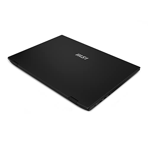 MSI Summit E14FlipEvo A13MT-227ES - Ordenador portátil Táctil, 14' 16:10 QHD+ 60Hz (Intel Core i7-1360P, 16GB, 1TB SSD, Iris Xe Graphics, Windows 11 Home Plus) Ink Black, Teclado QWERTY español