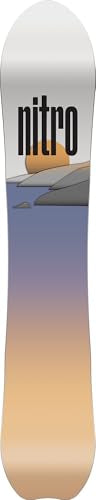 Nitro Snowboard 25 All-Mountain Freeride Girls Powder Carving Board CAM-out Camber