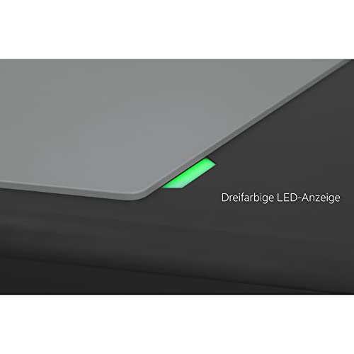 AEG Wallbox WB 22 FI - Estación de Carga para Coche eléctrico o híbrido, 22 kW, 400 V, con Interruptor FI Tipo B, 3 Fases, Cable de Carga de 5 m, Tipo 2 enchufes, IP 45, indicador LED de Estado