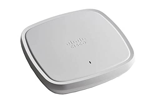 Punto de Acceso inalámbrico Cisco Catalyst 9120AXI-E, Wi-Fi 6, Radio Dual 4 x 4 de 5 GHz, CleanAir con un RF ASIC de Cisco, MU-MIMO, PoE, Antena Interna (C9120AXI-E)