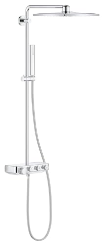 Grohe Euphoria SmartControl System 310 Cube Duo - Sistema de ducha con termostato incorporado, acabado cromado (Ref. 26508000)