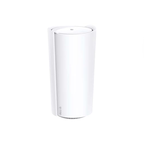 TP-Link Deco XE200(2-Pack) - Sistema WiFi 6E Mesh AI AXE11000, Tri-Banda, 2.4Ghz/5GHz/6GHz, óptimo Casas hasta 6 Dormitorios, Modo Ap, 1x Puerto 10Gbps/2x Puerto Gigabit, WPA3, Fácil Configuración