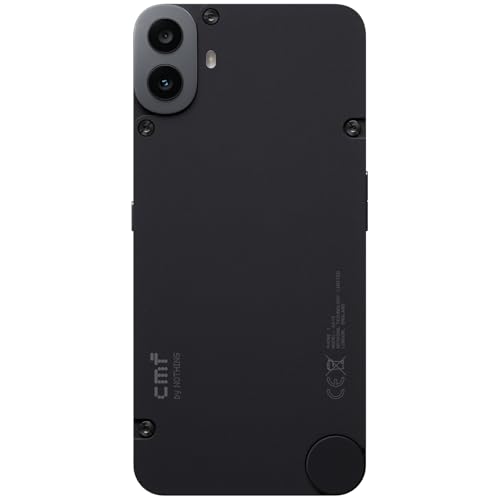 CMF Phone 1 8+128GB - Smartphone con cámara Trasera Sony de 50 MP con Ultra XDR, Pantalla Super AMOLED de 6,67" y Nothing OS 2.6 - Negro