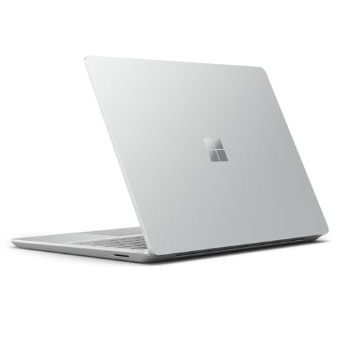 Microsoft Surface Laptop Go 3, Ordenador Portátil de 12.4", Intel Core i5, 16GB RAM, 256GB SSD, Windows 11, Platino, Teclado QWERTY Español, El Rendimiento Imprescindible Se Une al Diseño Destacado
