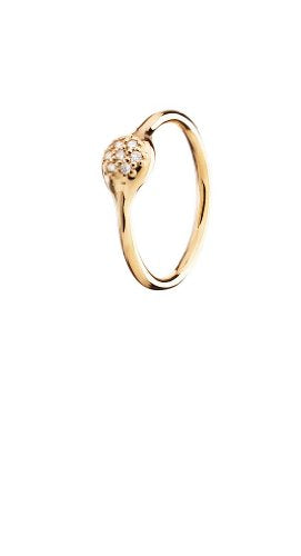 Pandora 970110D-54 - Anillo de oro amarillo de 18 quilates, talla 14 (17,2 mm)