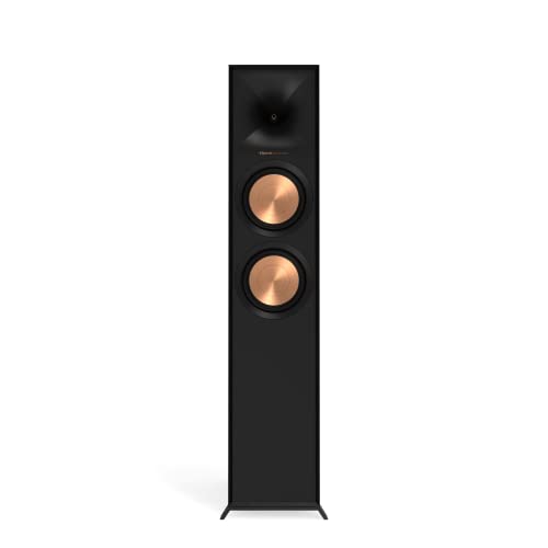 Klipsch R-605FA Black (Unidad) - Altavoz de Suelo Negro con Dolby Atmos - woofer 6.5 Pulgadas