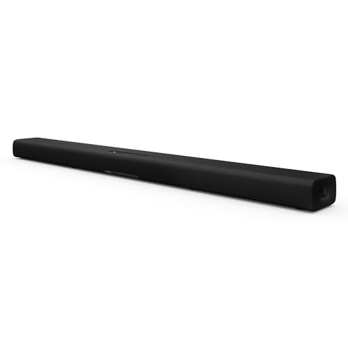 YAMAHA True X Bar 40A - Barra de Sonido para TV con Dolby Atmos, subwoofer y Alexa Integrados, Negro