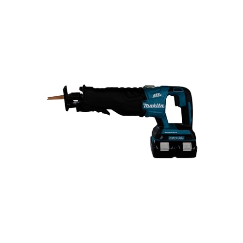 Makita DJR360ZK - Sierra de sable (3,2 cm, 2300 spm, 3000 spm, 25,5 cm, 13 cm, 85 dB)