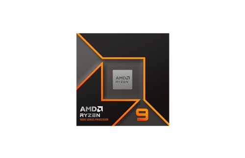AMD Procesador Ryzen 9 9900X, 12 Núcleos/24 Hilos, Arquitectura Zen 5, 76 MB de Cahe L3, TDP de 120 W, Boost Frecuencia de hasta 5,6 GHz, Socket AM5, DDR5 y PCIe 5.0, Sin Ventilador