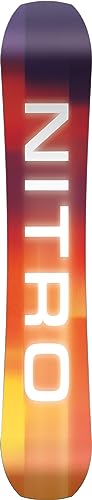Nitro Tabla de Snowboard para Hombre Team BRD '24, Freestyleboard, Directional Twin, Trüe Camber, All-Terrain