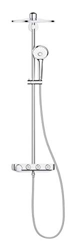 Grohe Euphoria Smartcontrol 310 Duo - Conjunto de ducha con termostato Incorporado, Moon White (26507LS0)