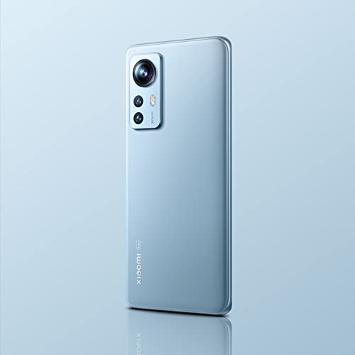 Xiaomi 12X - Smartphone de 8+256GB, Pantalla de 6.28” 120Hz AMOLED, Snapdragon 870, Triple Cámara de 50MP+13MP+5MP, 4500mAh, Blue (Versión ES + 3 años de garantía)