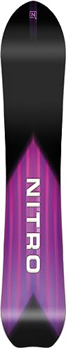 Nitro Tabla de Snowboard para Hombre Dropout BRD '24, Allmountainboard, Directional, CAM-out Camber, All-Terrain, Mid Wide
