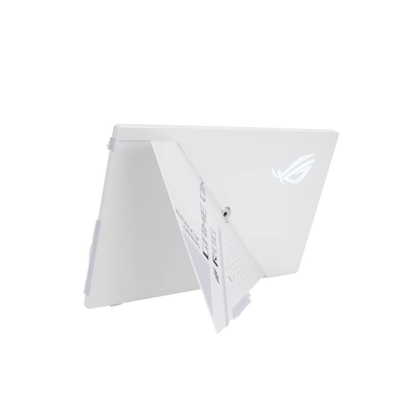 ASUS ROG Strix XG16AHP-W - Monitor de Gaming portátil de 15.6" (144 Hz FHD (1920 x 1080), IPS, NVIDIA G-Sync, sin Reflejos, USB Type-C, Micro HDMI, trípode ROG y Funda), White