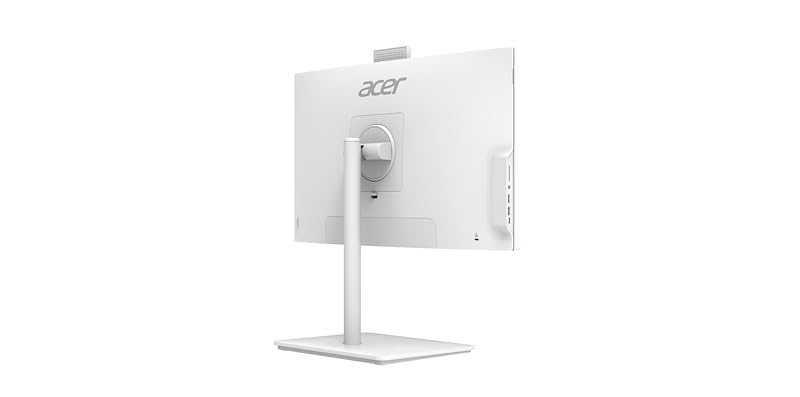 Acer All in One Aspire C27-1E13U7UNH PC 27" (Intel Core i7 1355U, 32 GB RAM DDR4, 1024 GB RAM SSD, Windows 11 Home, Intel Iris Xe Graphics) Color Blanco