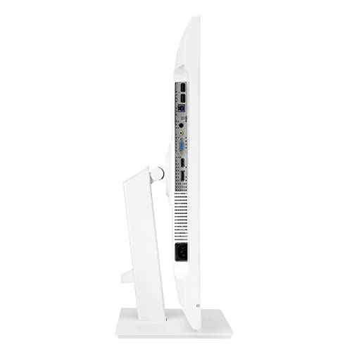 Asus VA24EQSB-W - Monitor Profesional de 23.8 Pulgadas, Full HD, IPS, Sin Marco, 75 Hz, Sincronización Adaptativa, Luz Azul Baja, Sin Parpadeos, Diseño Ergonómico, Montaje en Pared