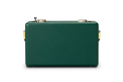 Roberts Revival Uno BT Dab+/FM/Bluetooth Radio Portátil Reloj Despertador, Verde Oscuro