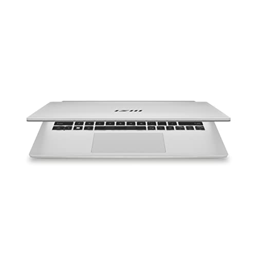 MSI Modern 14 C13M-447XES - Ordenador portátil Ultraligero 14" FHD (Raptor Lake i5-1335U, 16 RAM, 512GB SSD, Iris Xe Graphics, Sin Sistema operativo) Urban Silver - Teclado QWERTY español