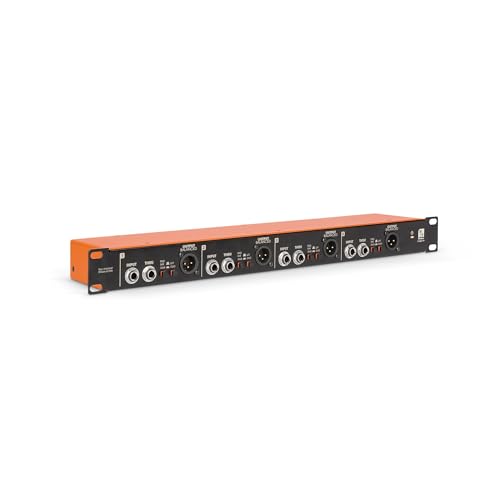 Palmer BRIDGE 4A Caja de inyección directa activa de 4 canales en formato rack de 19