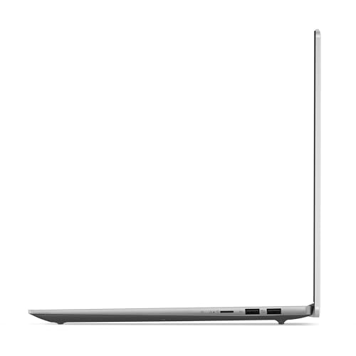Lenovo IdeaPad Slim 5 Gen 9 Ordenador Portátil 16" 2K OLED (Intel Core Ultra 7 155H, 32GB RAM, 1TB SSD, Intel AI Boost, Wi-Fi 6E, Win 11 Home, Office de Prueba) Teclado QWERTY Español, Gris Claro