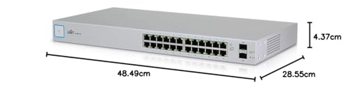 Ubiquiti US24-250W Unifiswitch, 24-Port, 250W, Plata