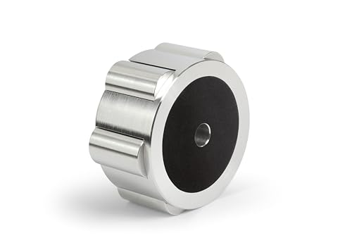 Dynavox Estabilizador para Tocadiscos PST450, Peso de Discos de Vinilo Acero Inoxidable, Ajustable de 280 g a 450 g