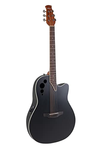 Applause Elite AE44 Guitarra electroacústica Mid Cutaway, natural satinado AE44-4S