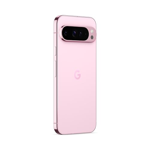 Google Pixel 9 Pro XL - Smartphone Android Desbloqueado con Gemini, Sistema de cámara Trasera Triple, batería con una autonomía de 24 Horas y Pantalla Super Actua de 6,8" - Rosa Cuarzo, 256GB
