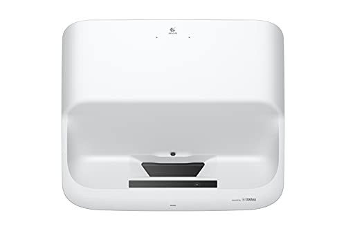 Epson EpiqVision Ultra EH-LS300W, TV Proyector Láser FullHD 1080p de UltraCorta Distancia con Android TV y Sonido by Yamaha