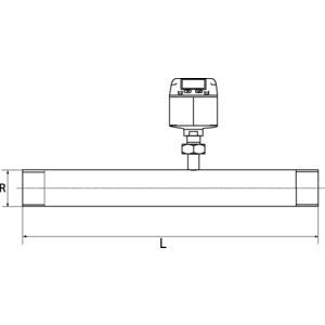 RIEGLER 135871-DFMM15-12 Caudalímetro DN 15, R 1/2, 0,2-90 m³/h, 1 unidad