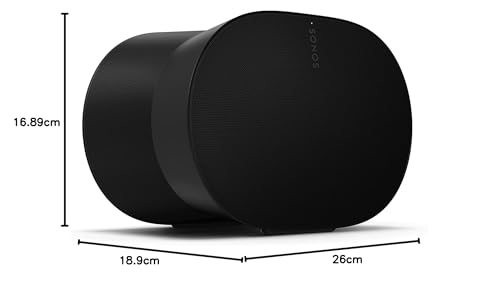 Sonos Era 300 | Altavoz Inteligente con Audio Espacial, Wi-Fi, con Amazon Alexa, Bluetooth y Dolby Atmos - Negro