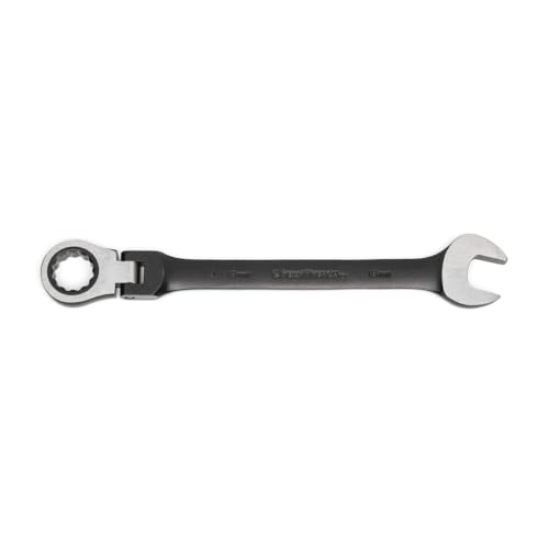 Gearwrench 9901DBE Juego de llaves de combinacion metrica de 12 puntos, color negro, de 8 a 19mm (12 unidades), negro