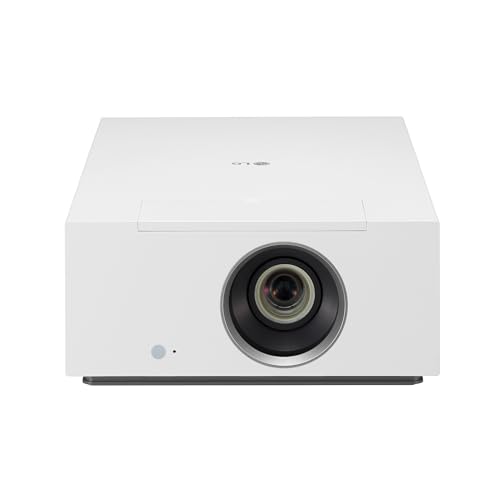 LG CineBeam HU710PW - Proyector TV 4K con SmartTV webOS 6.0, hasta 140", Fuente LED 4 Canales, 2.000 lúmenes, Resolución 3840x2160, Conectividad Inalámbrica, Color Blanco