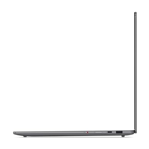 Lenovo Yoga Slim 7 – Ordenador Portátil Aura Edition - Copilot+ PC, 15.3" 2.8K WQXGA Táctil (Intel Core Ultra 7 258V, 32GB RAM, 1TB SSD, Windows 11 Home, Wi-Fi 7), Teclado QWERTY Español, Luna Grey