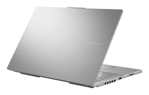ASUS Vivobook Pro 15 OLED N6506MV-MA055W - Ordenador Portátil 15.6" 3K 120Hz (Intel Core Ultra 9 185H, 16GB RAM, 1TB SSD, NVIDIA RTX 4060 8GB, Windows 11 Home) Plata Fría - Teclado QWERTY español