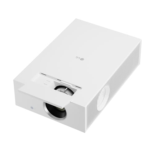 LG CineBeam HU710PW - Proyector TV 4K con SmartTV webOS 6.0, hasta 140", Fuente LED 4 Canales, 2.000 lúmenes, Resolución 3840x2160, Conectividad Inalámbrica, Color Blanco