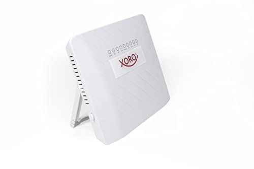 XORO MLT 500 - Sistema de Antena WiFi 4G LTE para caravanas y autocaravanas, función de Punto de Acceso WiFi, Tarjeta SIM en el Router, Interfaz Web, Incluye Cable
