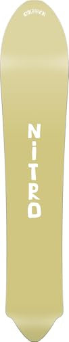 Nitro Tabla de Snowboard para Hombre '25, Quiver Series, Pintail, Flat-out-Camber, Backcountry, Wide Tapered, 3D Surf-Tech