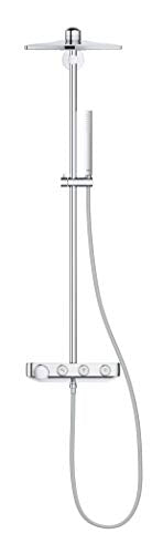 Grohe Euphoria SmartControl System 310 Cube Duo - Sistema de ducha con termostato incorporado, acabado cromado (Ref. 26508000)
