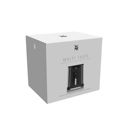 WMF Multi Taste Airfryer - Freidora de Aire sin Aceite, 4,2 L, 8 Programas Preestablecidos, Deshidratador y Grill, Pantalla Táctil, Fácil de Limpiar